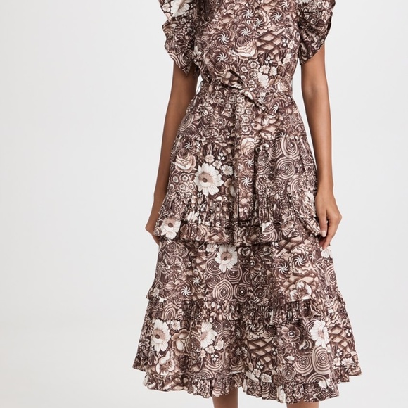 Ulla Johnson Elsie Dress Heliotrope NWOT Sz 8 - Picture 2 of 6